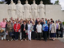 voyage organisé par le CCAS d'Eulmont à Verdun en 2014